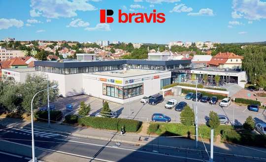 Pronájem obchodního prostoru v OC JAVOR, Brno-Bystrc, 119 m2