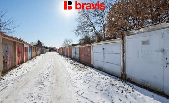 Prodej garáže 15 m², Brno-Židenice, ulice Markéty Kuncové