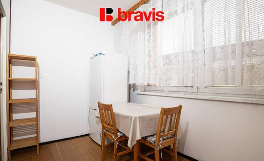 Pronájem bytu 1+1, Brno - Královo Pole, ul. Božetěchova, zařízený, lodžie, sklep