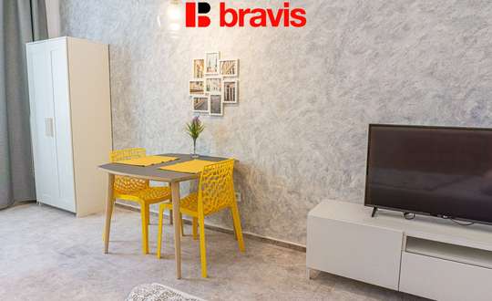 Pronájem bytu 1+1, Brno - Staré Brno, ul. Křížova, zařízený, klidný vnitroblok v blízkosti Mendlova náměstí