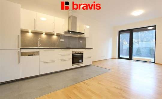 Podnájem bytu 2+kk, ulice Úpatní, Brno - Nový Lískovec, terasa, klimatizace, možnost vyhrazeného parkování