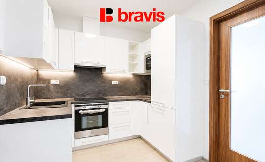 Pronájem velmi pěkného bytu 2+kk, Brno - střed, ulice Koliště, novostavba, klimatizace, podkrovní byt, centrum města