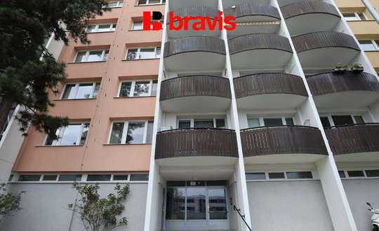 Pronájem bytu 1+1, ul. Fillova, Lesná, kompletně zařízený, lodžie, sklep