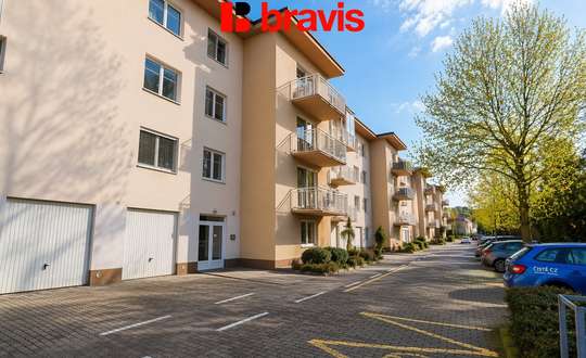 Pronájem bytu 2+kk, Brno Žabovřesky, ulice Kovařovicova, balkon, sklep, 2 x parkování