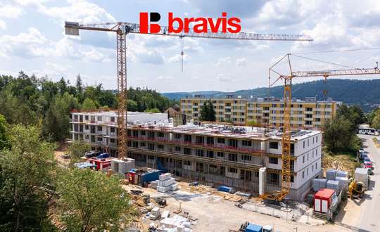Prodej bytu 3+kk 75,7 m² v novém projektu Zborovce, Blansko, sklep, balkon, možnost parkování