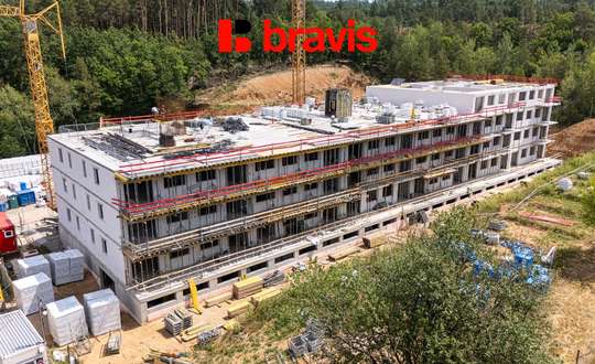 Prodej bytu 2+kk 54,6 m² v novém projektu Zborovce, Blansko, sklep, balkon, možnost parkování.