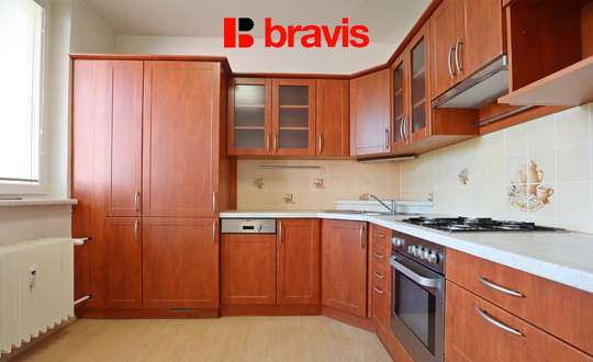 Pronájem bytu 2+1, Brno - Žabovřesky, ul. Lipská, balkon i lodžie, šatna, sklep, klidná lokalita