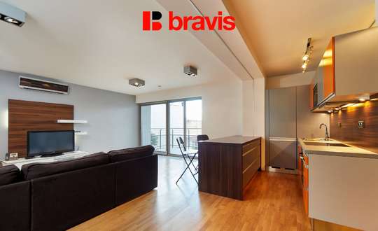 Pronájem bytu 2+kk, Brno - střed, ul. Kopečná, kompletně zařízený, možnost parkování, výborná dostupnost