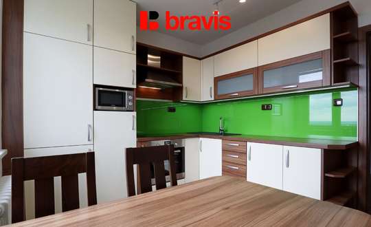 Pronájem byty 3+1, Brno - Židenice, ulice Bořetická, balkon, sklep