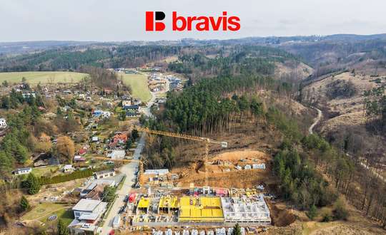 Prodej bytu 1+kk, Blansko - nový bytový dům Zborovce, balkon, investiční příležitost