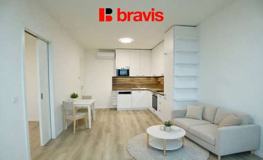 Pronájem bytu 2+kk,Rezidence Viviena III, ul. Vídeňská, Brno - Štýřice.