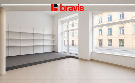 Pronájem nebytového prostoru, ul. Hybešova, Brno - Staré Brno, výloha