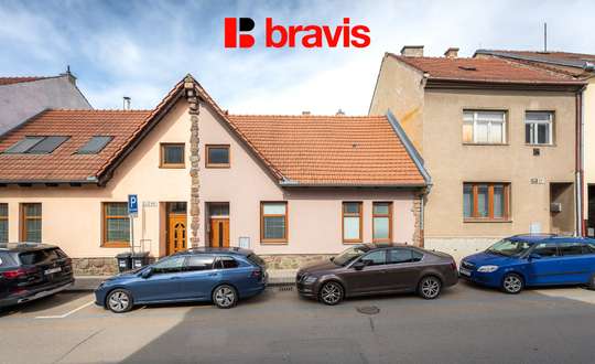 Prodej rodinného domu 3+1, ul. Kovařovicova, Brno - Žabovřesky, žádaná lokalita, k rekonstrukci - možnost vestavby