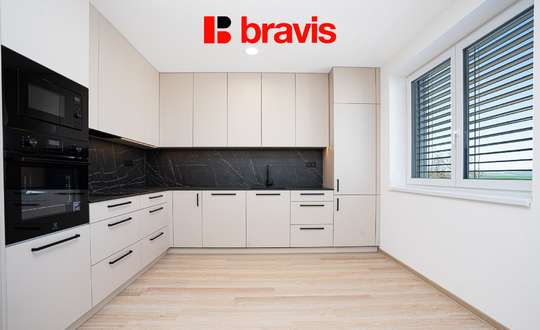 Pronájem nového bytu 2+kk, 52 m², ul. Jabloňová, Bučovice - Kloboučky, parkovací stání, sklep
