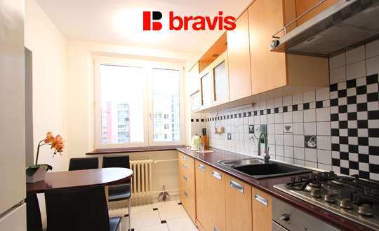 Pronájem bytu 3+1, Brno - Bohunice, lodžie, šatna, sklep, ulice Moldavská
