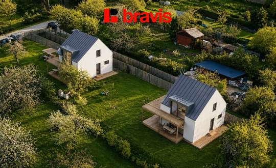 Prodej atraktivního pozemku o výměře 635 m2, Želešice, stavební povolení, projektová dokumentace