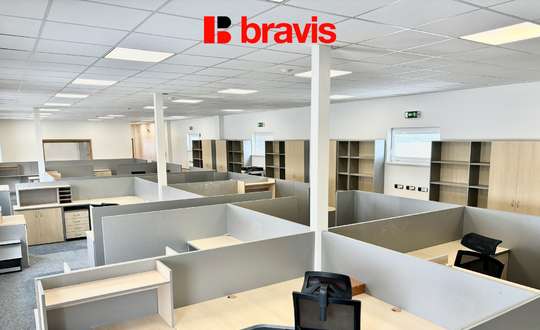 Pronájem kanceláří na ul. Hviezdoslavova, Brno - Slatina, parkovací místa, 257 m2