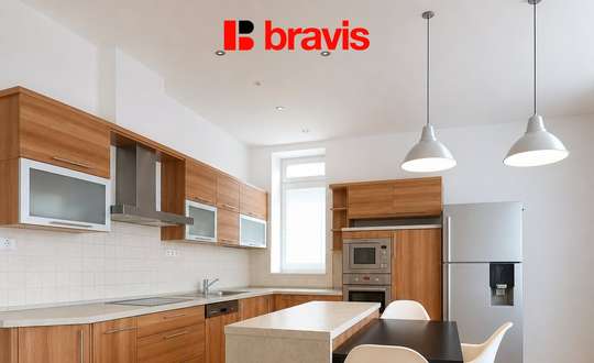 Rent apartment 3+kk, Brno - Pisárky, Neumannova street, balcony, garage parking