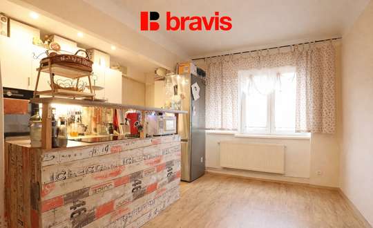 Pronájem bytu 2+kk, Brno - Královo Pole, ul. Vodova, balkon, sklep
