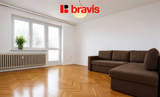 Pronájem bytu 3+1, Brno - Pisárky, Preslova ulice, 2 lodžie