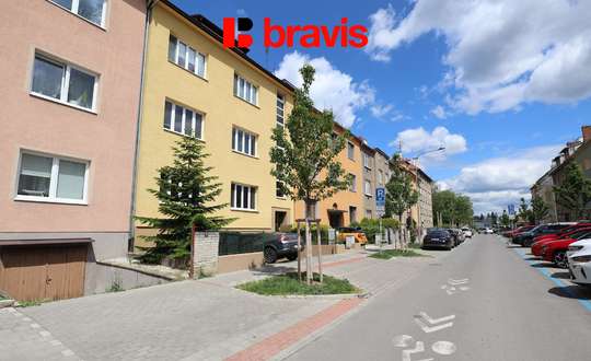 Pronájem slunného bytu 2+1, Brno - Černá Pole, ul. Krkoškova, klidná lokalita, nová kuchyně