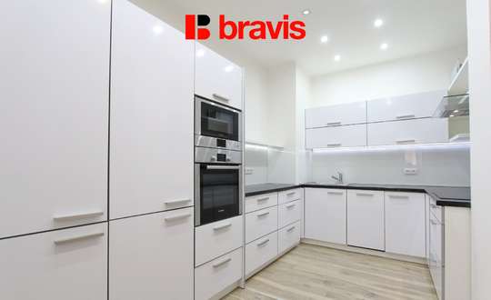 Pronájem bytu 2+kk, ul.  Francouzská, Brno - Zábrdovice, výtah, centrum města