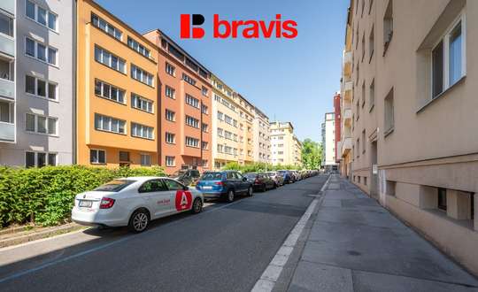 Prodej prostorného bytu 2+1 (65,6 m²) k rekonstrukci, ul. Mášova, Brno – Veveří