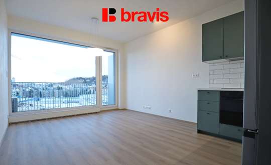 Pronájem bytu 2+kk, Brno - Staré Brno, ul. Rybářská, sklep, balkon, garážové stání