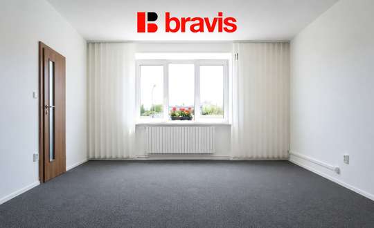 Pronájem kanceláře 41 m², Brno - Horní Heršpice, Sokolova ulice, internet v ceně, parkování