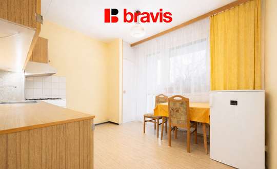 Sale flats 1+1 44 m², Brno - Řečkovice