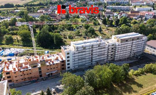 Prodej prostorného bytu 3+kk s balkonem a sklepem v novém projektu Rezidence Haná, Vyškov