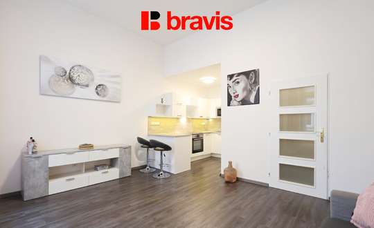 Pronájem moderního bytu 3+kk v centru Brna – ulice Solniční