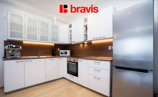 Pronájem bytu 3+kk, ulice Mezírka, Brno - střed, novostavba, terasa