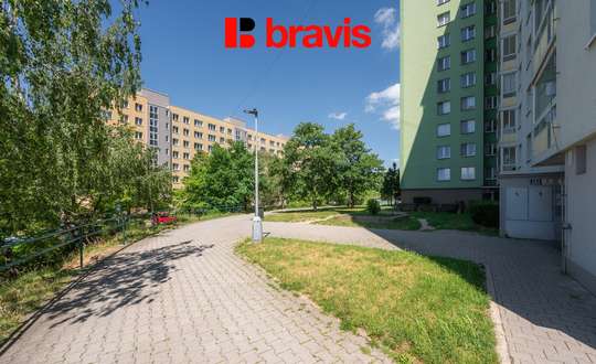Prodej bytu blízko přírody, 2+kk 48 m², Brno - Nový Lískovec, sklep, bezproblémové parkování