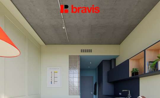 Rent of a new building 1+kk, Brno - Trnitá, Dornych street, internet included, fully equipped