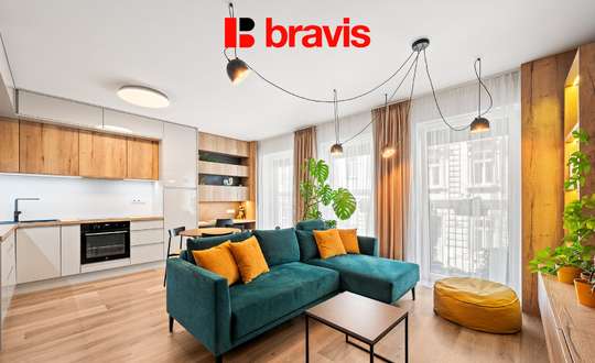 Prodej bytu 2+kk, Brno - střed, novostavba, 2x balkon, parkování, ul. Spolková