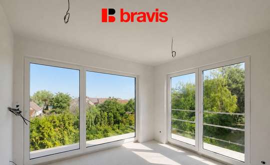 Prodej nadstandardního, moderního bytu 2+kk, 49 m², Brno - Horní Heršpice, balkon, sklep, možnost parkování