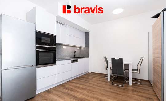 Pronájem bytu 1+kk, rezidence NOVÉ SADY, ul. Fuchsova, novostavba, klimatizace