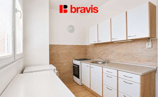 Pronájem bytu 1+1, Brno - Lesná, ul. Nezvalova, balkon, sklepní kóje, výtah