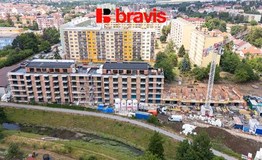 Moderní bydlení ve Vyškově - byt 1+kk s balkonem, Rezidence Haná