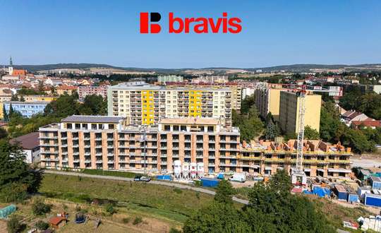 Moderní bydlení ve Vyškově - byt 1+kk s balkonem, Rezidence Haná