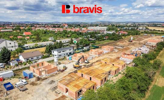 Prodej moderní, nízkoenergetické novostavby, byt 3+kk, 67,3m², Tuřany, terasa, možnost sklepa a parkování