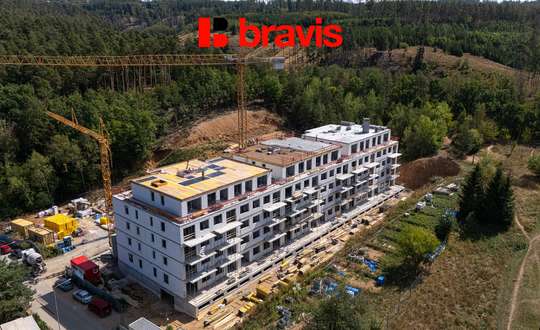 Prodej bytu 3+kk 77,5 m² v novém projektu Zborovce, Blansko, sklep, balkon, možnost parkování.