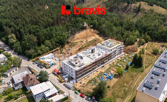 Prodej bytu 3+kk 77,5 m² v novém projektu Zborovce, Blansko, sklep, balkon, možnost parkování.