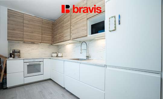 Pronájem hezkého bytu 2+kk, ul. Sportovní, Brno - Ponava, klimtizace, balkón, sklep