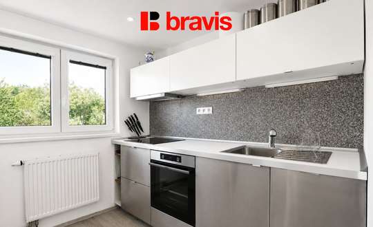 Apartment for rent 1+1 35 m², Brno - Bohunice, Neužilova street, balcony, furnished