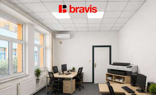 Pronájem klimatizované kanceláře 25 m², ulice Jedovnická, Brno-Líšeň