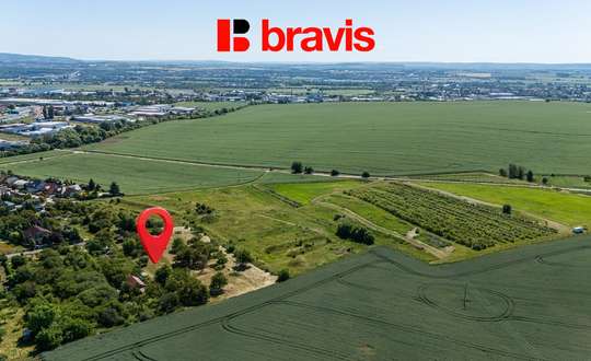 Prodej stavebního pozemku 1 854 m², Moravany