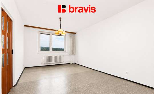 Prodej bytu, 1+1, Brno - Řečkovice, 44m2, krásný výhled, lodžie