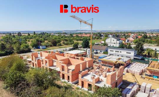 Prodej moderní, nízkoenergetické novostavby, byt 3+kk, 66,9 m², Tuřany, terasa, možnost sklepa a parkování
